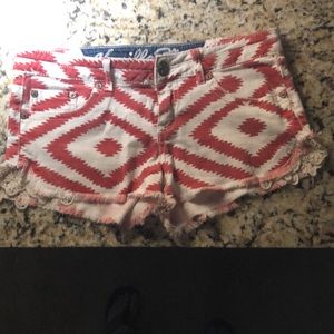 Vanilla Star denim shorts size 7